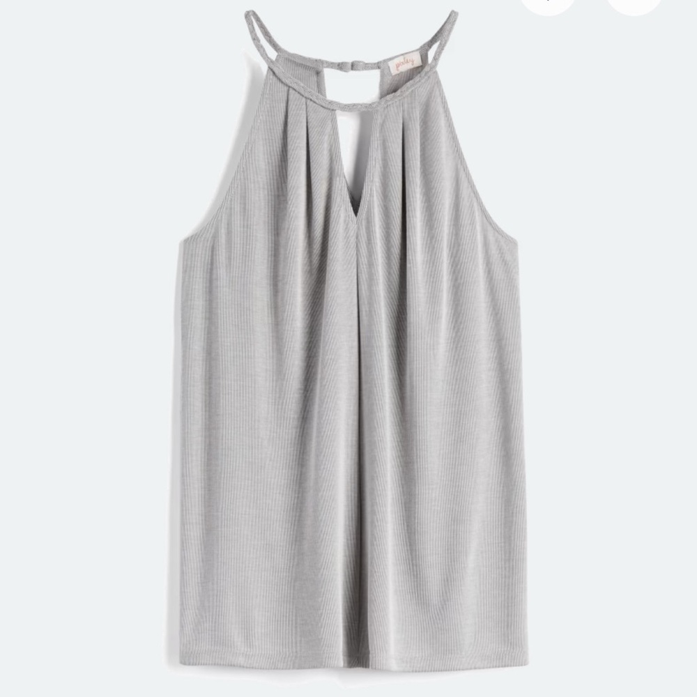 Pixley Georgio Braided Neckline Halter
Knit Top